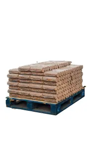 Croft Logs Half Pallet Premium Wood Briquette Heat logs Nestro 60 packs (420 logs)