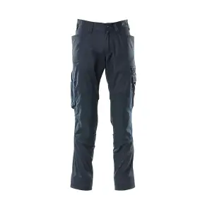 Mascot Accelerate Trousers with Kneepad Pockets - Dark Navy   (40.5) (Leg Length - Regular)