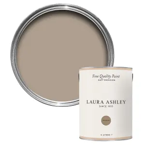 Laura Ashley Truffle Matt Emulsion paint, 5L