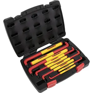 VDE Approved 9 Piece Extra-Long Electricians TRX-Star Key Set - T10 to T50