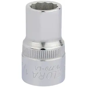 1/2" 1/2" Square Drive Elora Bi-Hexagon Socket 24351