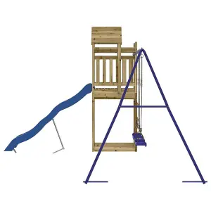 Berkfield Outdoor Playset Impregnated Wood Pine