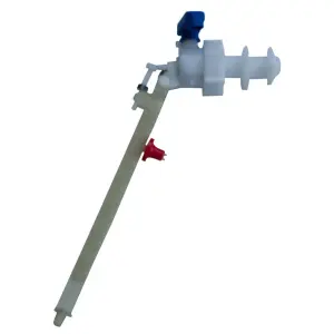 Oracstar PPS38 Side Entry Ball Valve White/Blue (0.5in)