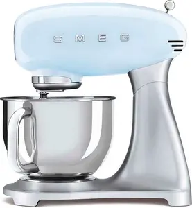 Smeg SMF02PBUK 50S Retro Style 800W Stand Mixer - Pastel Blue | Robert Dyas