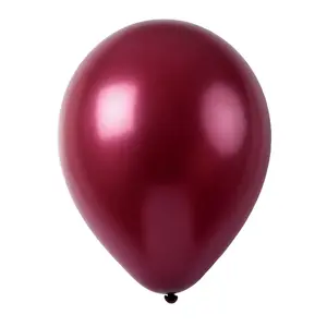 Globos Latex Balloons (Pack of 100) Burgundy (One Size)