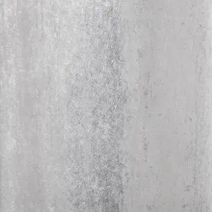 Muriva Silver & Grey Stripe Metallic effect Embossed Wallpaper