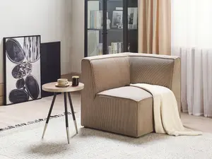 Jumbo Cord Corner Section Taupe LEMVIG