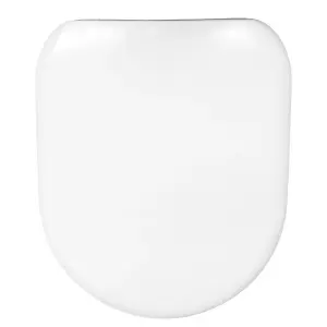 Rak Ceramics Compact Soft Close With Quick Release Toilet Seat & Cover - RAKSEAT010 - White