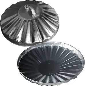 Replacement Metal Bin Lid for 85L 90L & 95L Litre Steel Bin