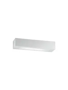 Luminosa CANDIDA 2 Light Plaster Wall Light White 36x9x7cm