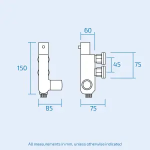 Nes Home Modern Matte Black Bidet Douche Mini Thermostatic Bar Valve And Spray Kit with Black Plate Bracket