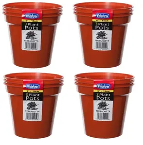 4 Packs of 3 Whitefurze 15cm Seed Pots