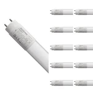 Crompton Lamps LED 6ft T8 Tube 24W (10 Pack) Daylight Opal