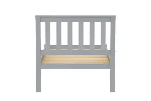 Birlea Denver Single Bed Frame In Grey