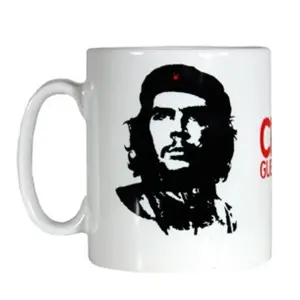 Che Guevara Korda Portrait Mug White/Black (One Size)