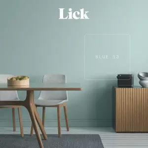 Lick Blue 13 Matt Emulsion paint, 2.5L