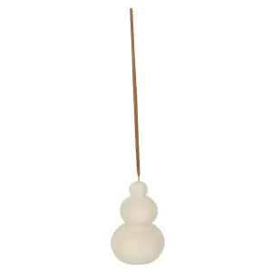 Something Different Wave Incense Stick Holder Cream (One Size)