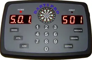 Thomas & Anca Club Supplies Ltd Darts Pro Electronic Dart Scorer Electronic Scoreboard For Dart Lovers Dart Players Man Cave Gift Bar Pub Game Xmas