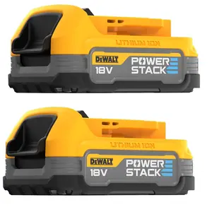 DeWalt DCBP034 18v Compact Powerstack Battery DCBP034-XJ - Twin Pack Batteries