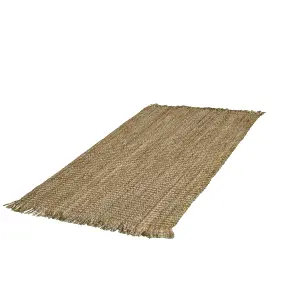 Lagos Grey Natural Reversible Medium Rug, (L)170cm x (W)120cm