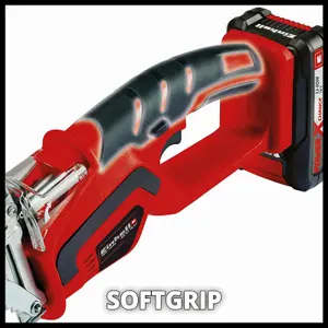 Einhell Cordless Pruning Saw 90mm 18V Reciprocating Saw Soft Grip Power X-Change GE-GS 18 Li Solo - Body Only