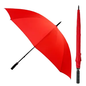 UMBRELLA HEAVEN Red StormStar Windproof Golf Umbrella