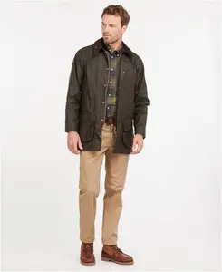 Barbour Classic Beaufort Wax Jacket Olive 44