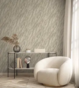 Muriva BEIGE MARBLE Metallic & glitter effect Patterned WALLPAPER