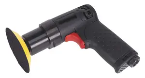 Sealey Air Polisher 75mm Mini With Adjustable Speed Control - Black SA722