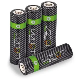 Venom Rechargeable AA Batteries - 2100mAh High Capacity - Pack of 4