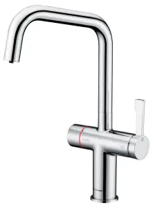 Clearwater Magus 4 Electronic 4in1 Filtered Instant Kettle Kitchen Tap & Filtered Cold, Cold & Hot Chrome - MAE4CP