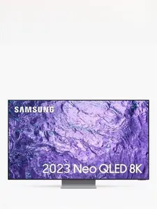 Samsung QE55QN700C (2023) Neo QLED HDR 8K Ultra HD Smart TV, 55 Inch With Tvplus & Dolby Atmos, Titan Black