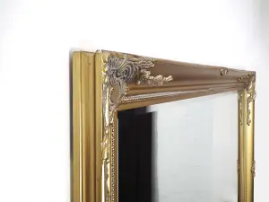 MirrorOutlet Buxton Gold Leaner Mirror 170 x 109cm