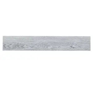 Set of 36 Grey Rustic Woodgrain Effect Self Adhesive Waterproof PVC Flooring Tile Covering 5m²