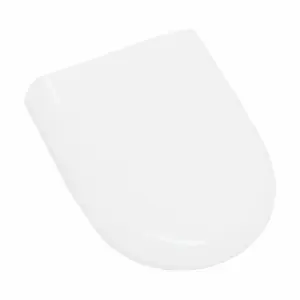 Nes Home PP Soft Close Toilet Seat Classic White