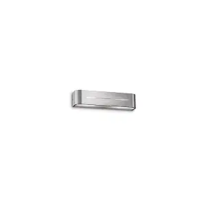 Luminosa Posta  2 Light Indoor Small Wall Light Aluminium, E14