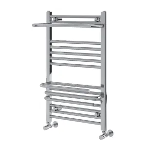 Clarissa Chrome Heated Towel Rail - 800x500mm