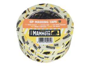 Everbuild 2MASKLAB38 Mammoth Retail Masking Tape 38mm x 50m EVB2MT38