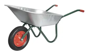 Sealey Wheelbarrow 65L Galvanized WB65