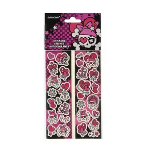 Amscan Pirate Stickers Set Pink/White (One Size)