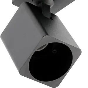 CGC ROSA Black Square Spotlight With Adjustable Head