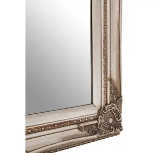 Interiors by Premier Baroque Rectangular Grey Wall Mirror