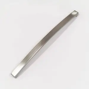 384mm Brushed Nickel Cabinet Handle Square Bow Cupboard Door Drawer Pull Wardrobe Furniture Replacement