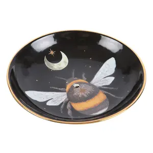 Ceramic Incense Stick Holder - Forest Bee Design