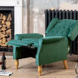 Annapoli Recliner Armchair - Green