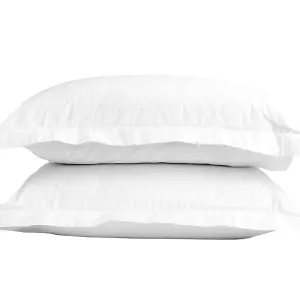 Hotel Pure Luxury 4 Star Oxford Pillowcase - Pair