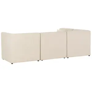 Sofa with Ottoman LEMVIG Light Beige Right Hand