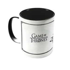 Game Of Thrones Stark Mug White/Black (One Size)