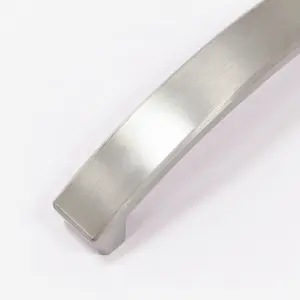 160mm Brushed Nickel Cabinet Handle Square Bow Cupboard Door Drawer Pull Wardrobe Furniture Replacement