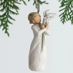 Beautiful Wishes Ornament Hanging Figurine